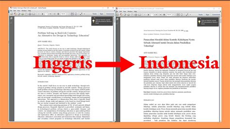 terjemahan jurnal bahasa inggris ke indonesia